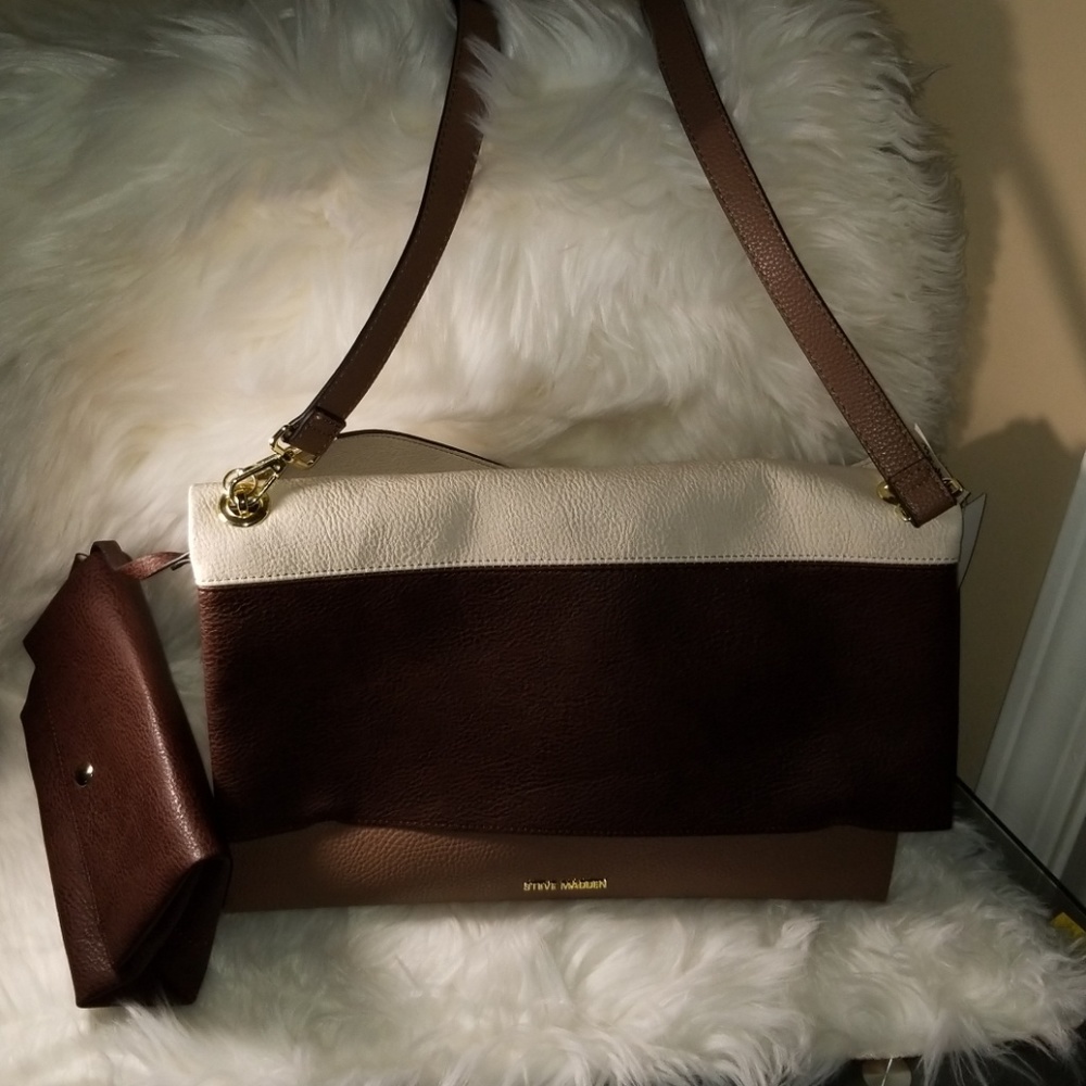 🆕️Steve Madden Big Flap Crossbody and wallet
